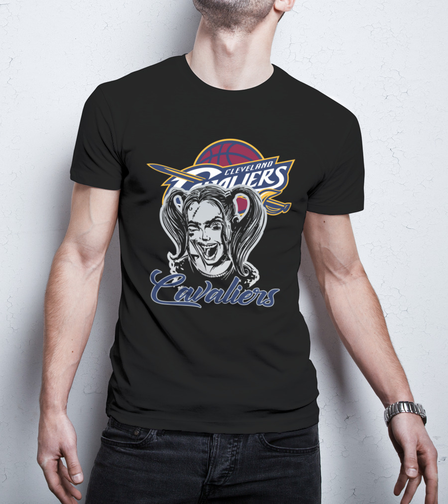 Harley Quinn Cleveland Cavaliers Fans T-Shirt