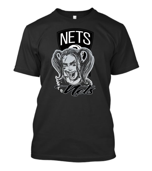 Nets Fans Harley Quinn Brooklyn Basketball T-Shirt