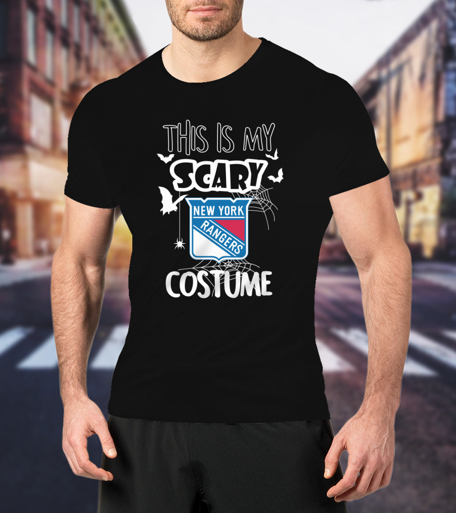 This Is My Scary New York Rangers Costume T-Shirt