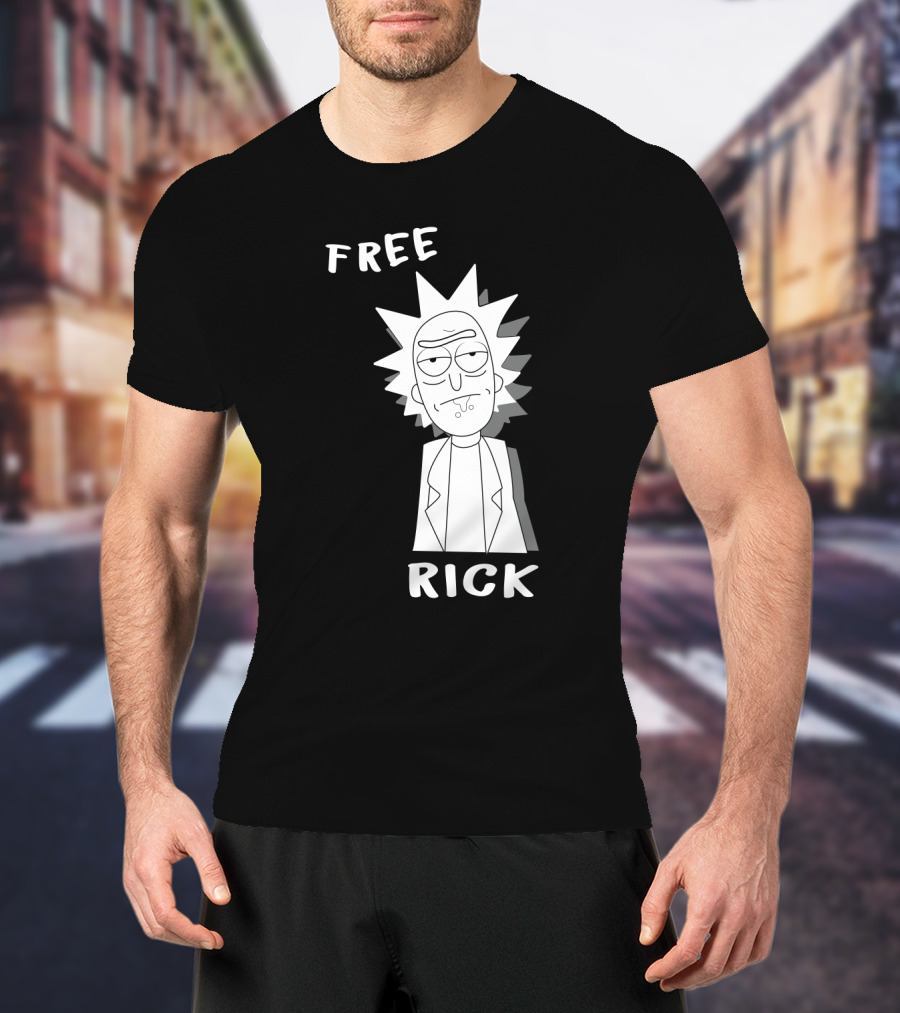 Rick And Morty Fans Unite For Free Rick Movement T-Shirt