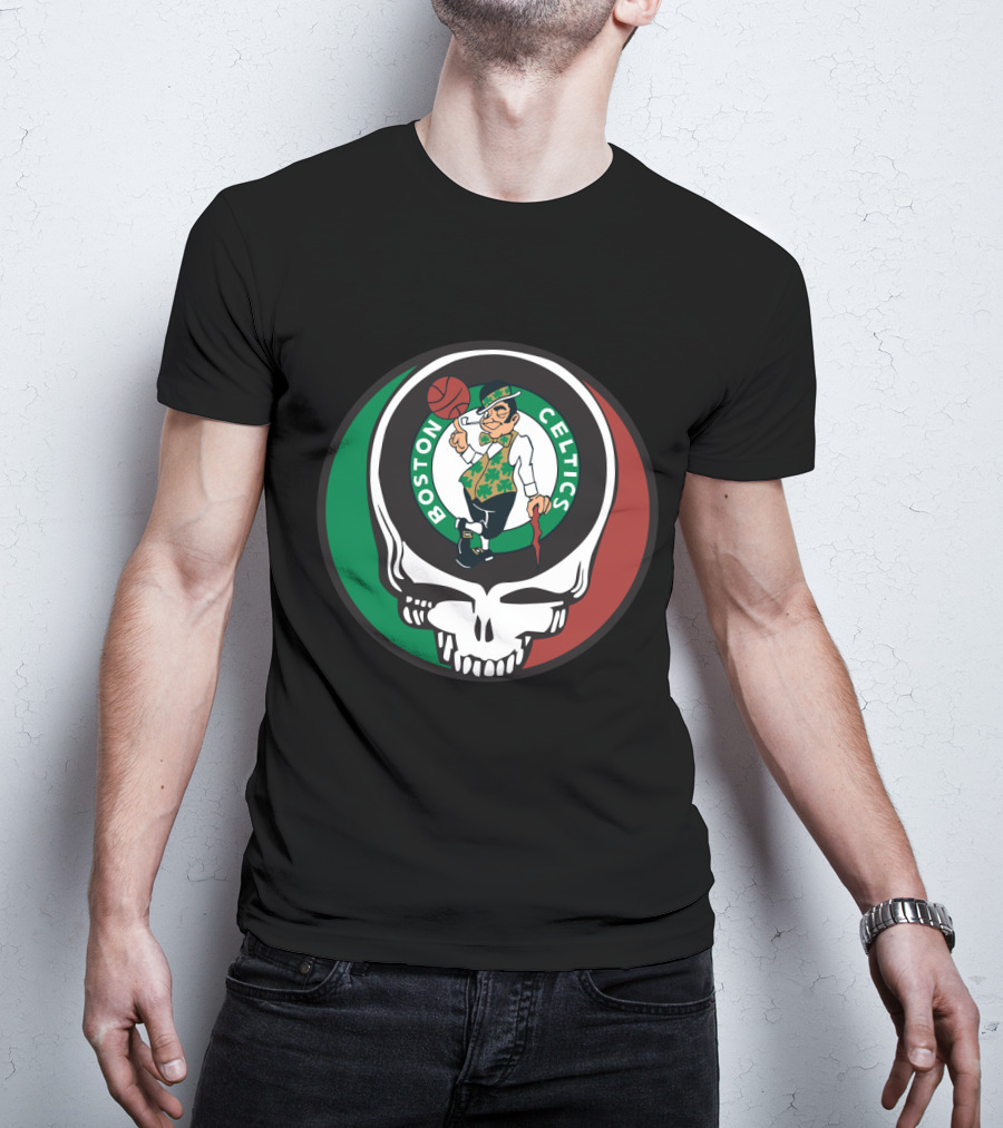 Boston Celtics Grateful Dead Collaboration T-Shirt