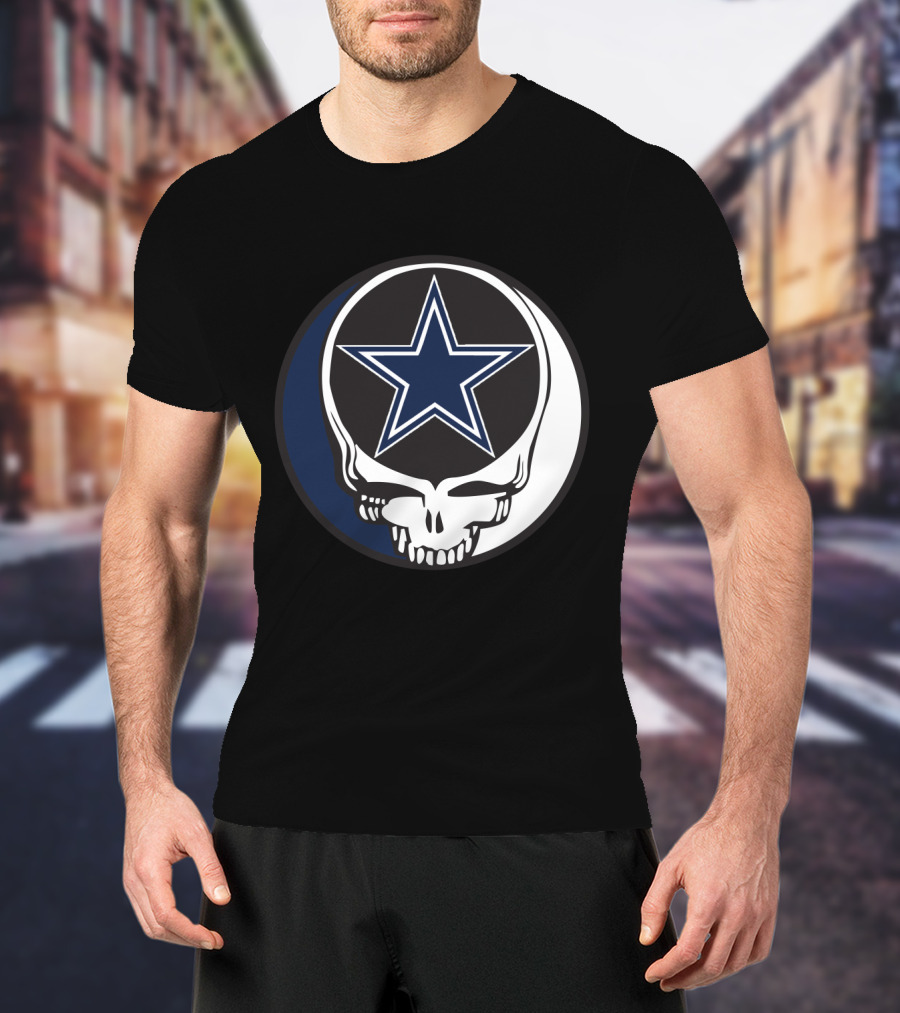 Grateful Dead Steal Your Face Dallas Cowboys Star T-Shirt