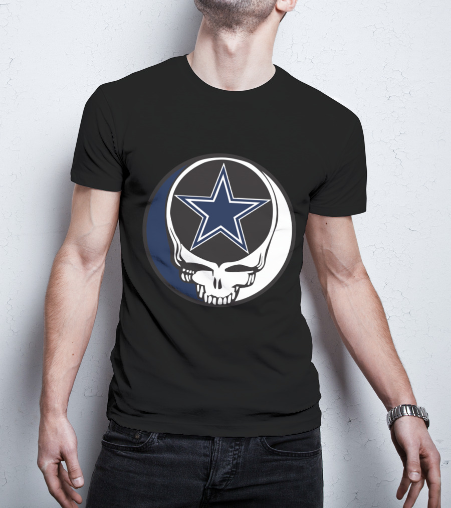 Grateful Dead Steal Your Face Dallas Cowboys Star T-Shirt