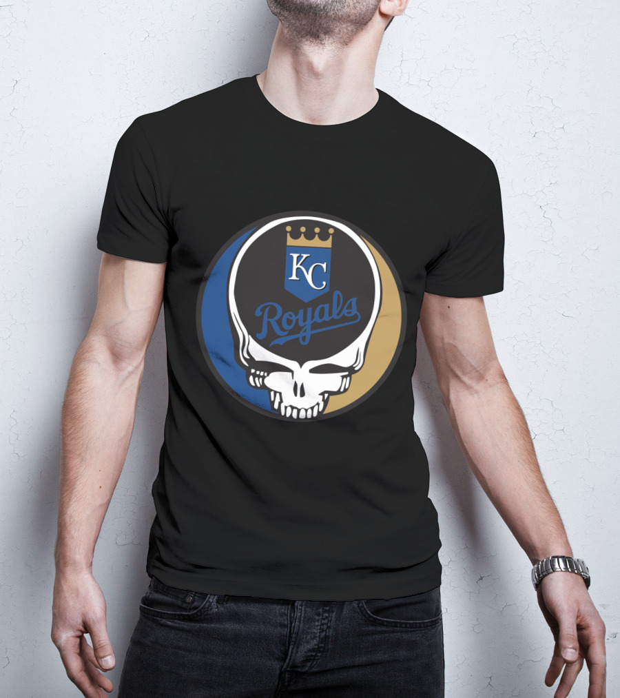 Kansas City Royals Grateful Dead Steal Your Face T-Shirt