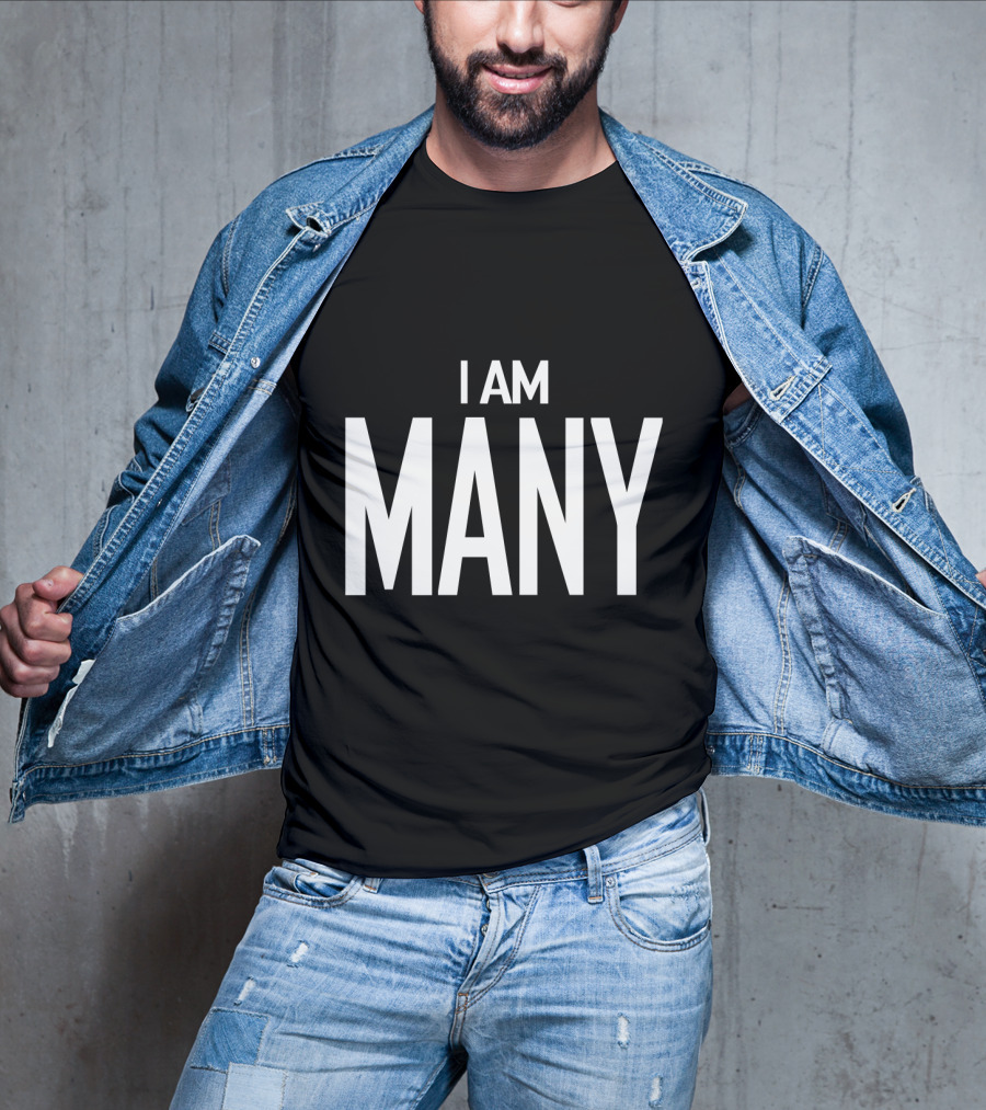 I Am Many For Feminism Movement Awareness T-Shirt
