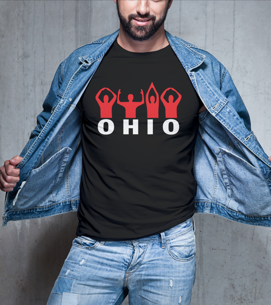 Ohio State Buckeyes O-H-I-O Home Pride Spirit T-Shirt