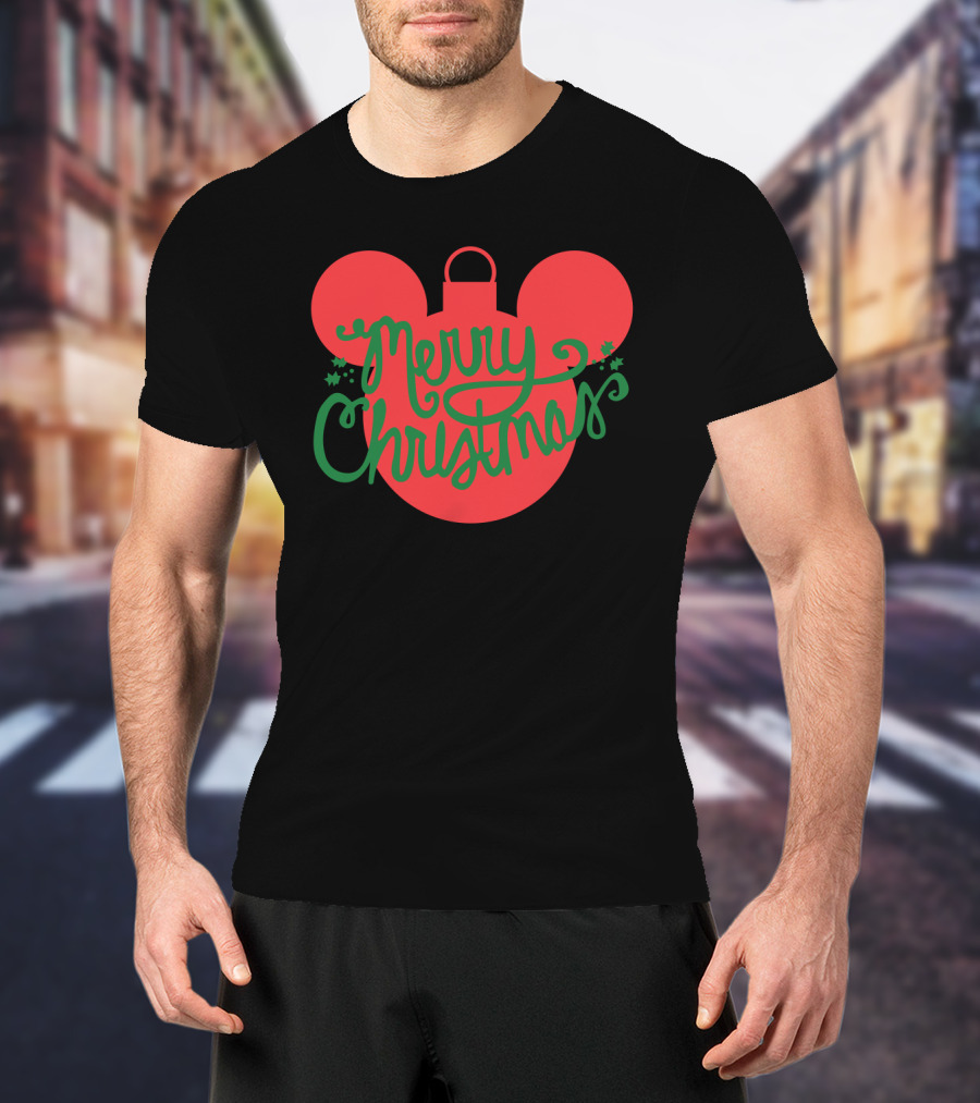 Merry Christmas Mickey Mouse T-Shirt