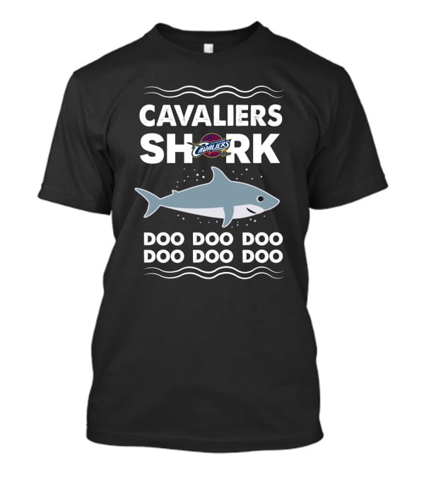 Cavaliers Shark Cleveland Doo Doo Doo Doo Doo Doo T-Shirt