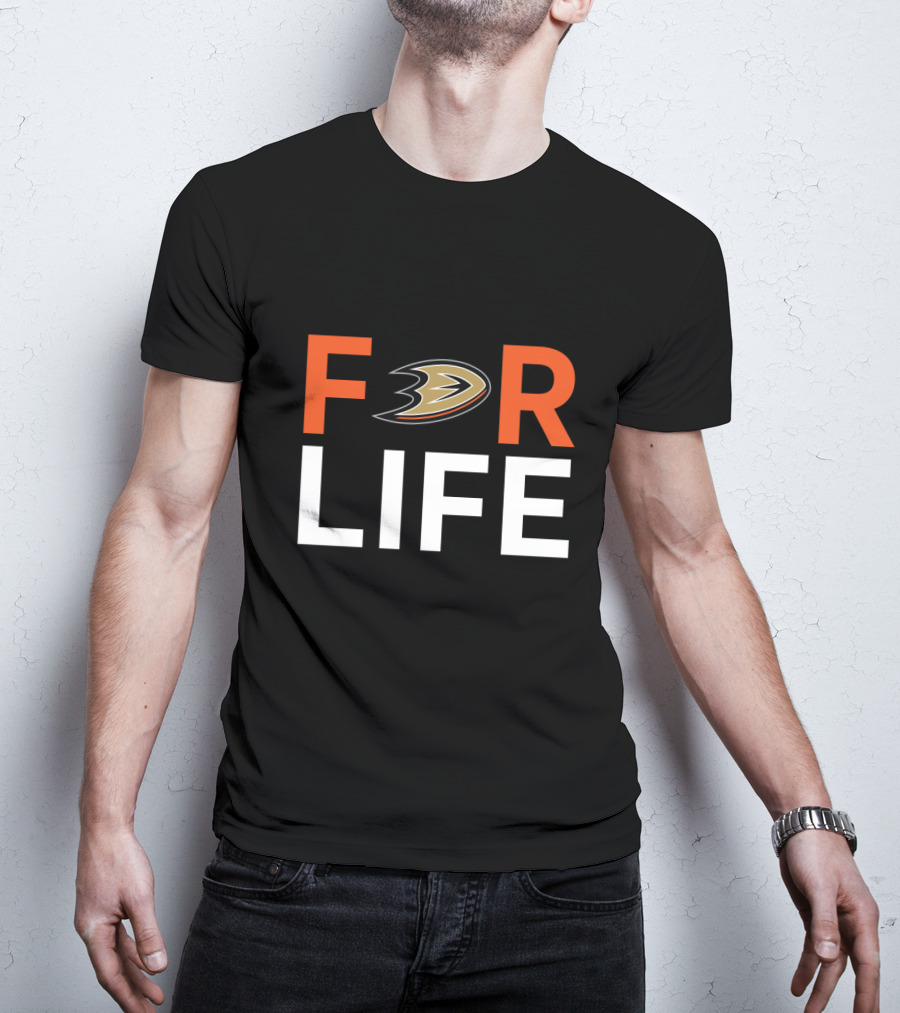 Anaheim Ducks Logo For Life T-Shirt