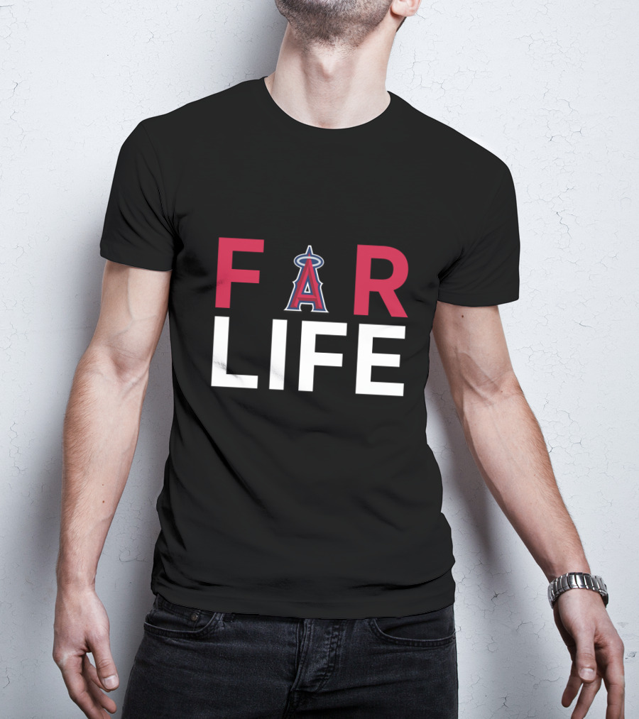 Los Angeles Angels Fan Pride For Life T-Shirt