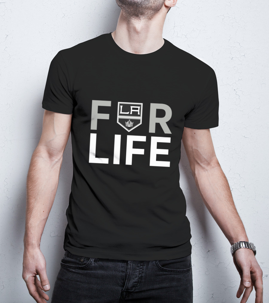 Los Angeles Kings LA Logo For Life T-Shirt