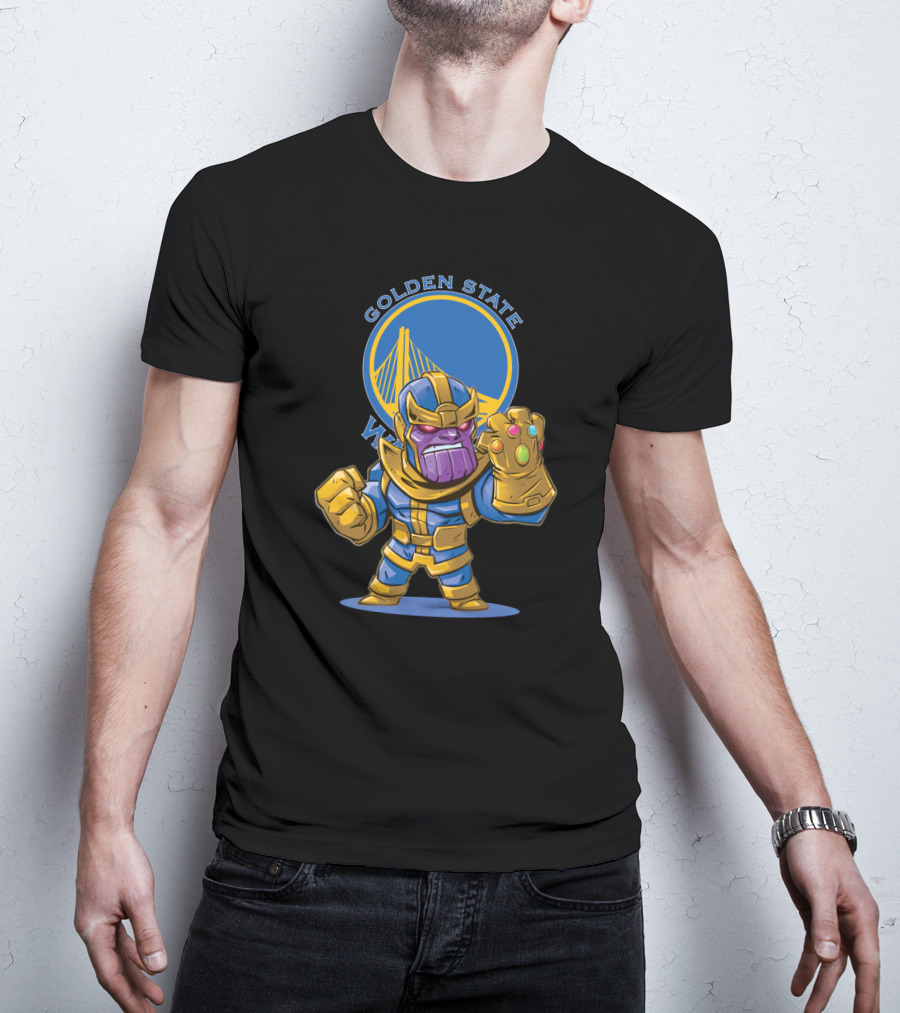 Golden State Warriors Thanos Crossover Fans T-Shirt
