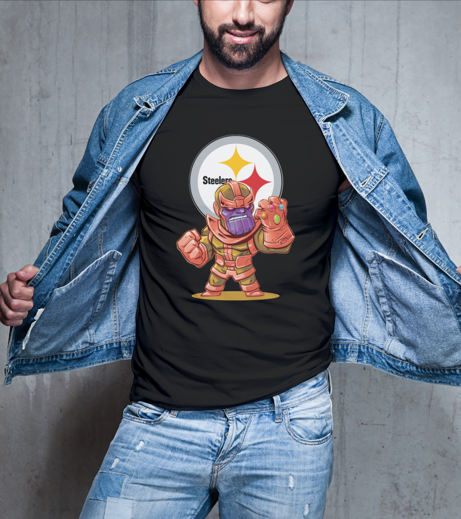 Thanos Steelers Superfan Fusion T-Shirt