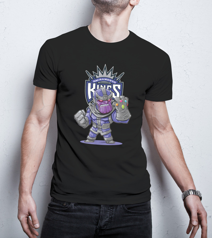 Thanos Sacramento Kings Crossover T-Shirt