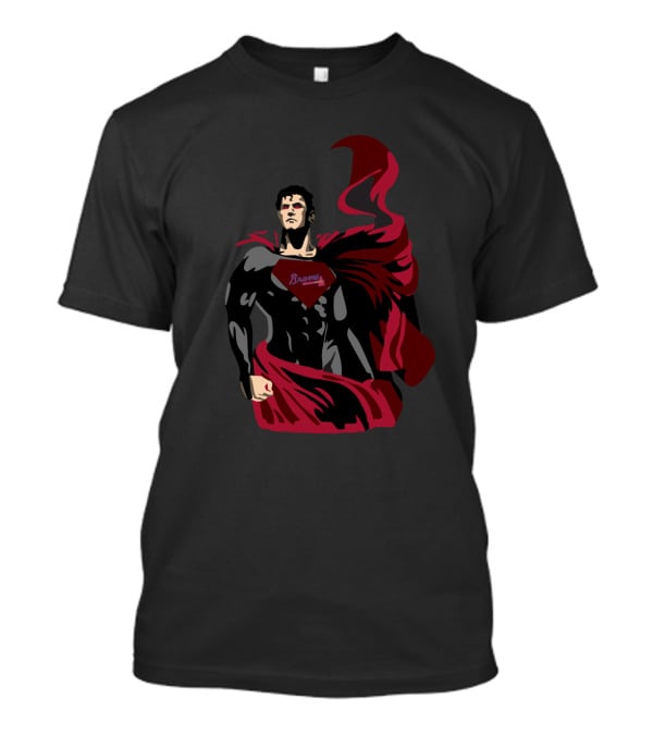 Superman Braves Crossover Iconic Comic T-Shirt