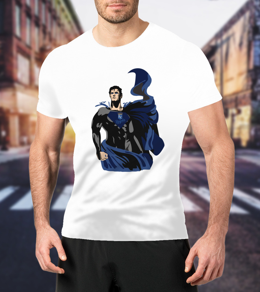 Kansas City Royals Superman Mashup T-Shirt