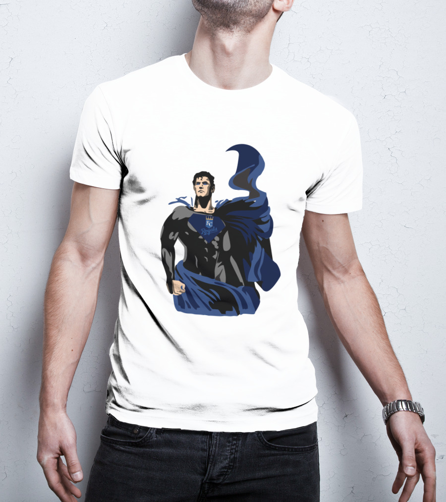 Kansas City Royals Superman Mashup T-Shirt