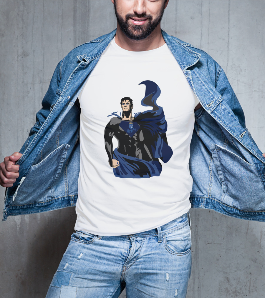 Kansas City Royals Superman Mashup T-Shirt