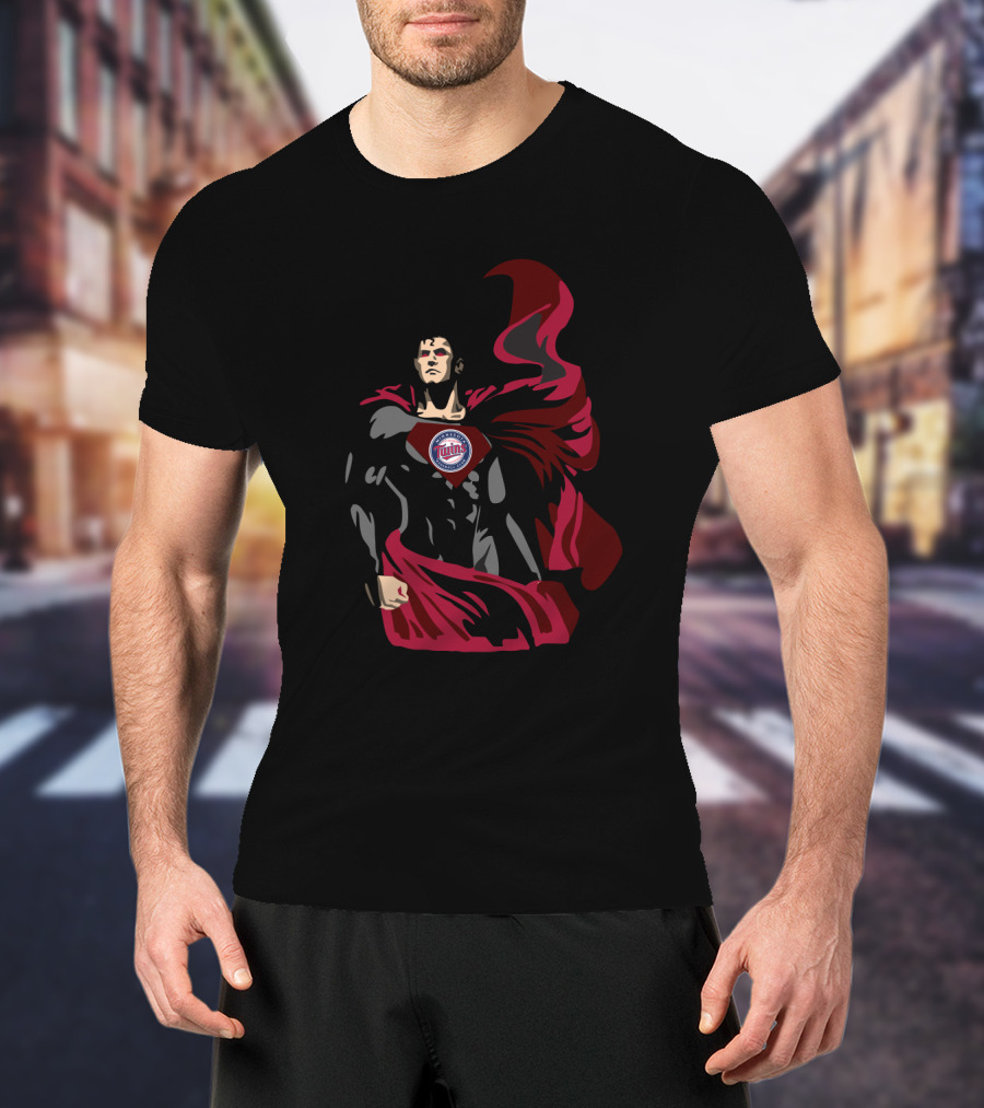 Minnesota Twins Superman T-Shirt