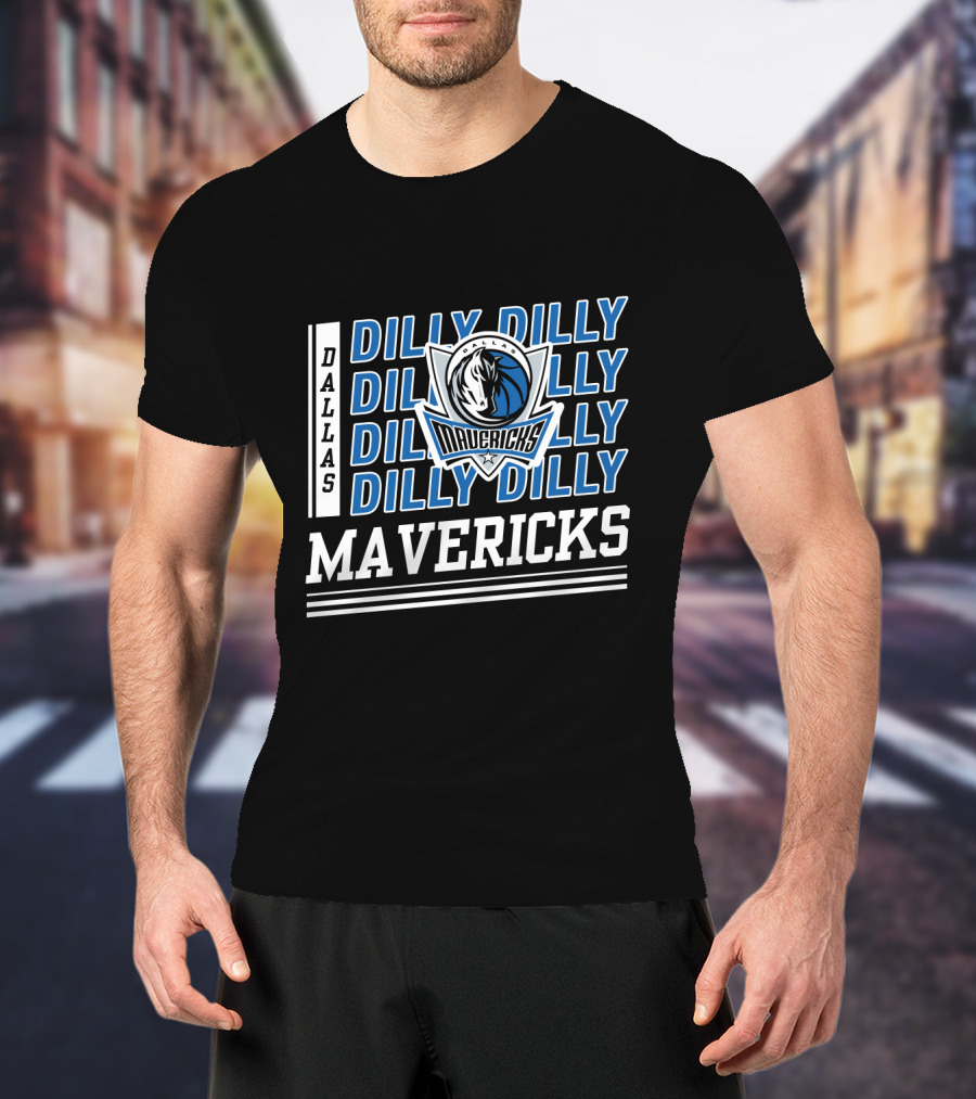 Dallas Mavericks Dilly Dilly Bud Light Mavericks Basketball Fan Gear T-Shirt