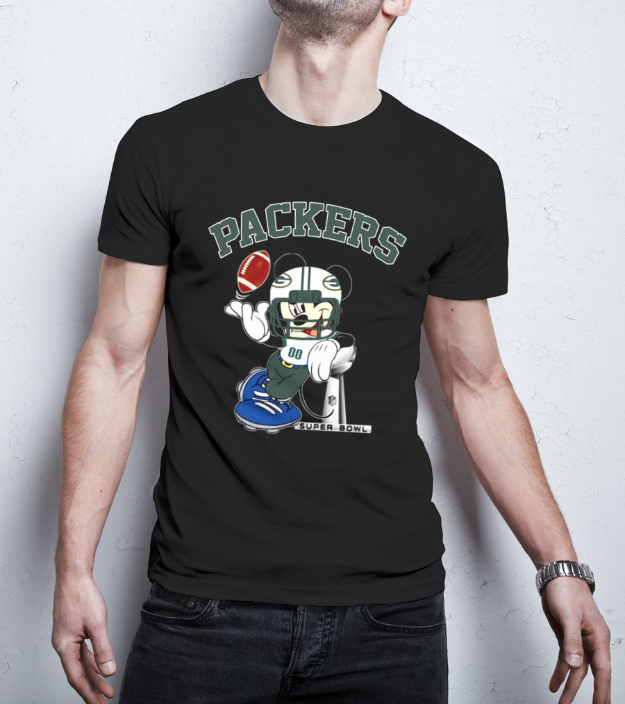 Packers Mickey Super Bowl Nfl T-Shirt