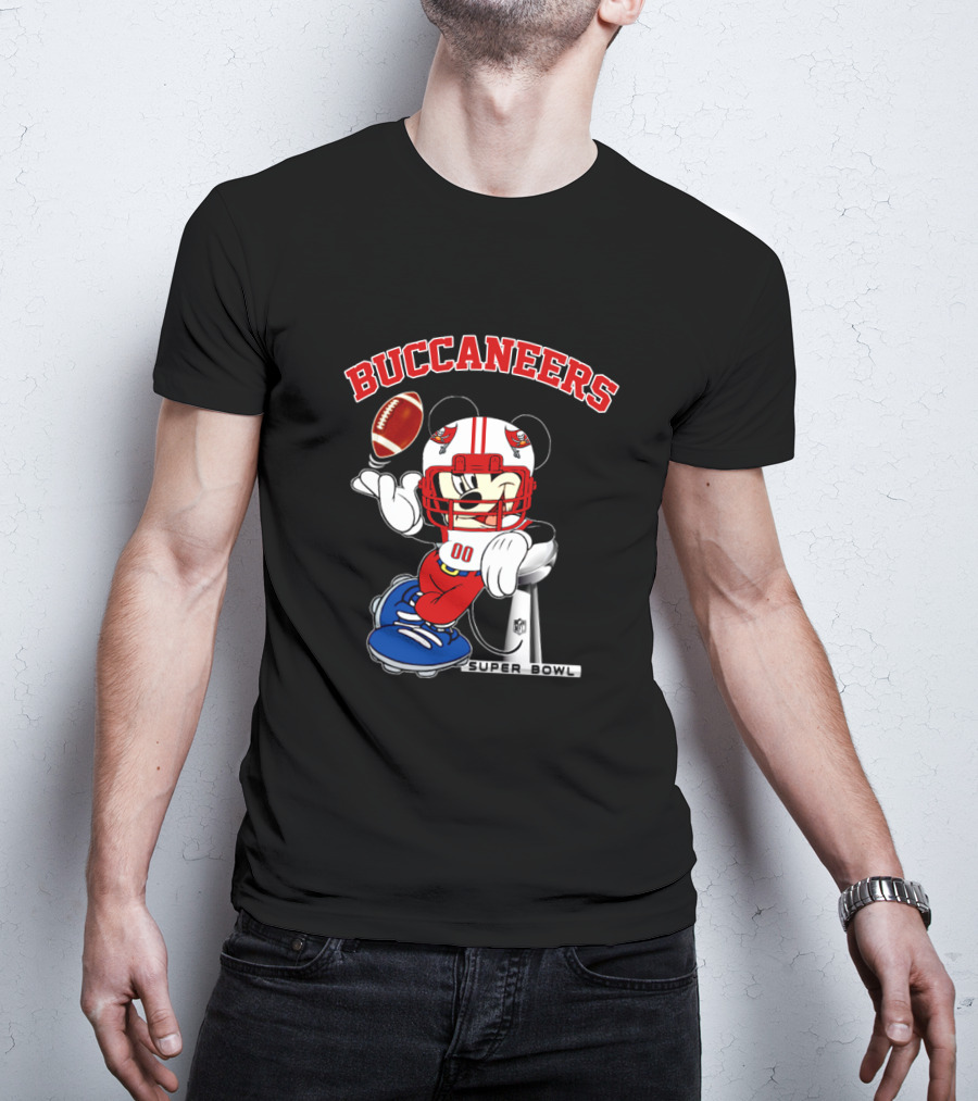 Buccaneers Mickey Super Bowl Nfl Football T-Shirt