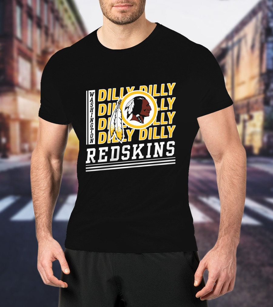 Washington Redskins Dilly Dilly Bud Light Collaboration T-Shirt