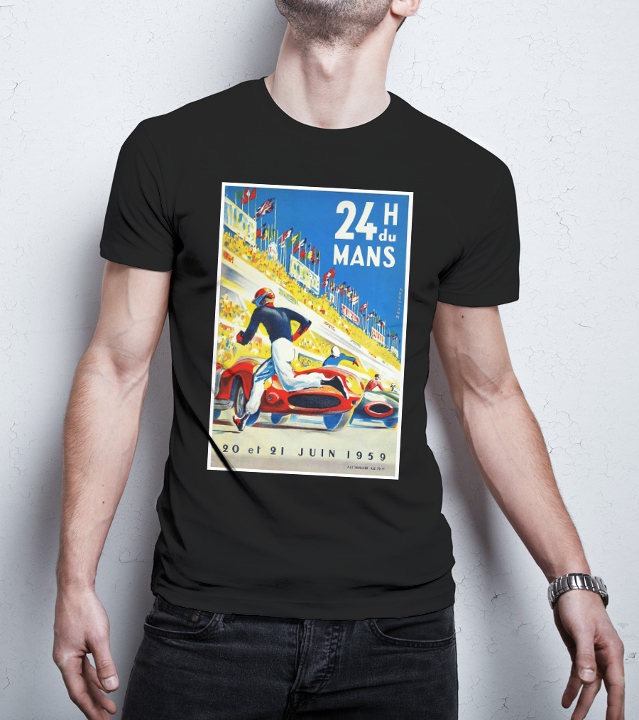 24 Heures Du Mans 20 Et 21 Juin 1959 Racing Event T-Shirt
