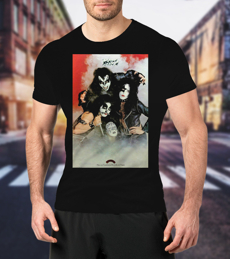 Kiss Band New On Casablanca Records And Tapes T-Shirt