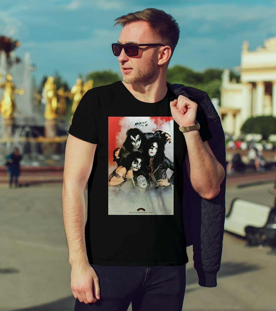 Kiss Band New On Casablanca Records And Tapes T-Shirt
