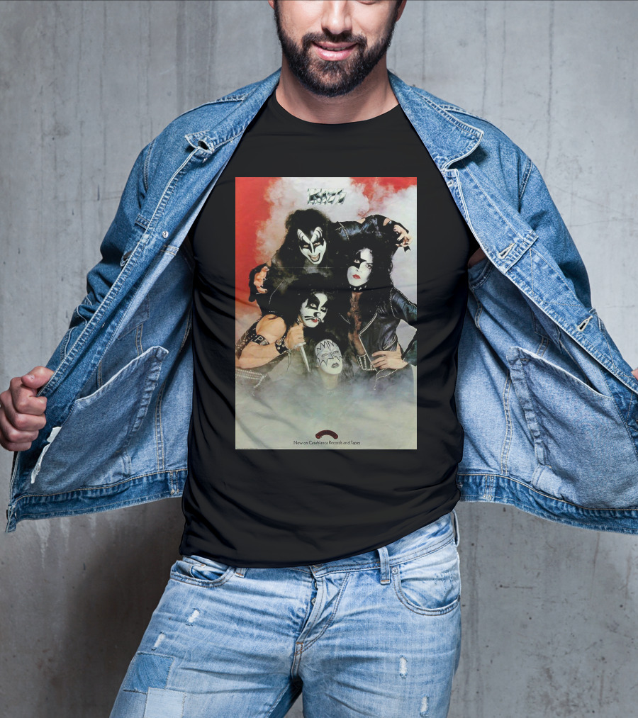 Kiss Band New On Casablanca Records And Tapes T-Shirt