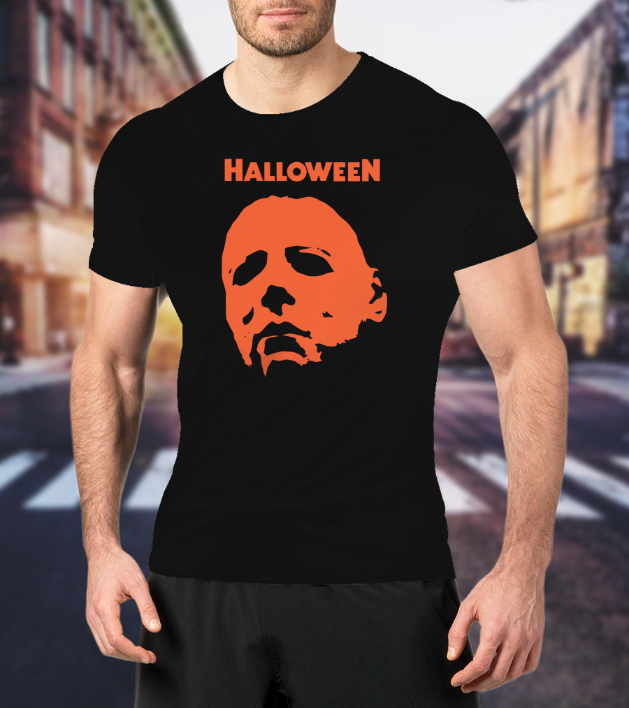 Halloween Michael Myers Face T-Shirt