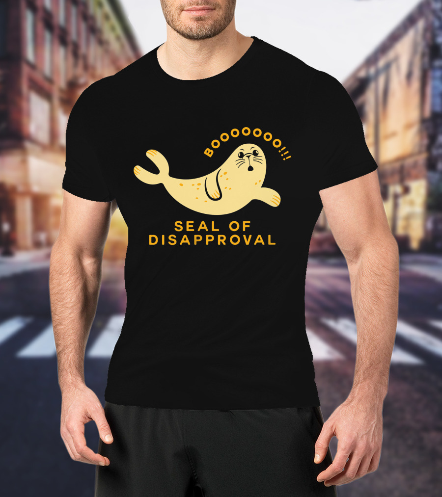 Booooooo Seal Of Disapproval T-Shirt