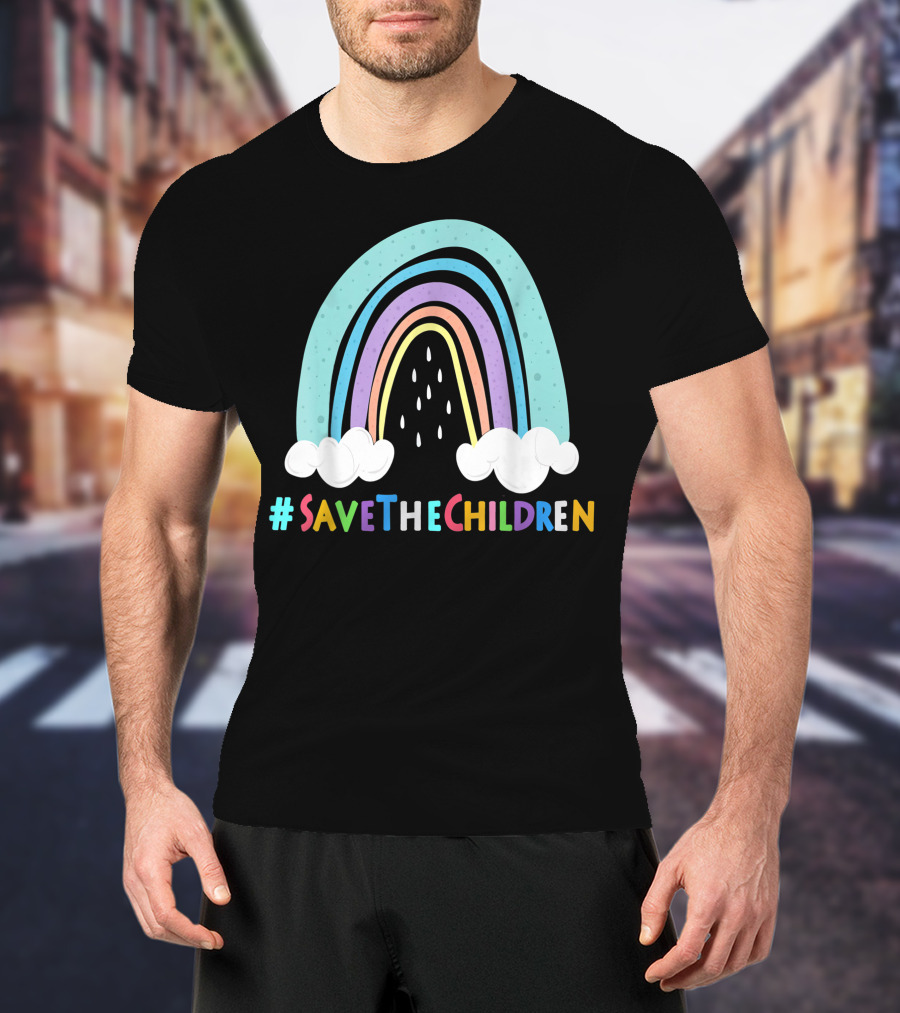 SaveTheChildren Rainbow End Child Trafficking T-Shirt