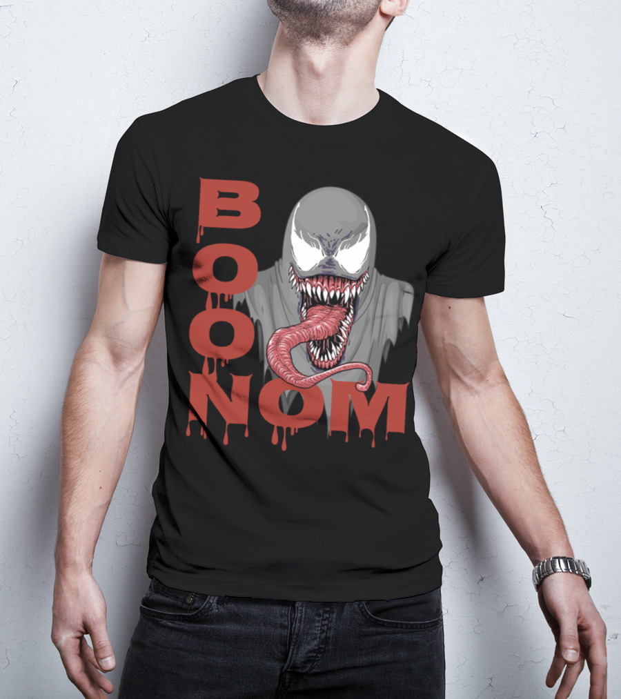 Boonom Venom-Inspired Parody Horror T-Shirt