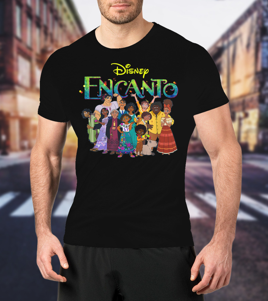 Disney Encanto Madrigal Family Characters T-Shirt