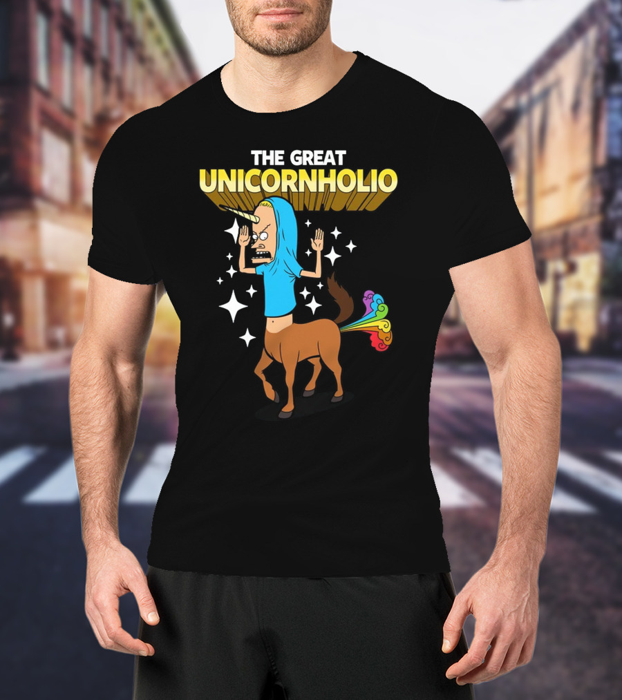 The Great Unicornholio Beavis And Butt-Head T-Shirt