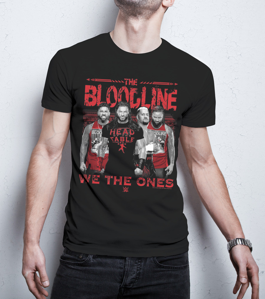 WWE The Bloodline Head Of The Table We The Ones T-Shirt