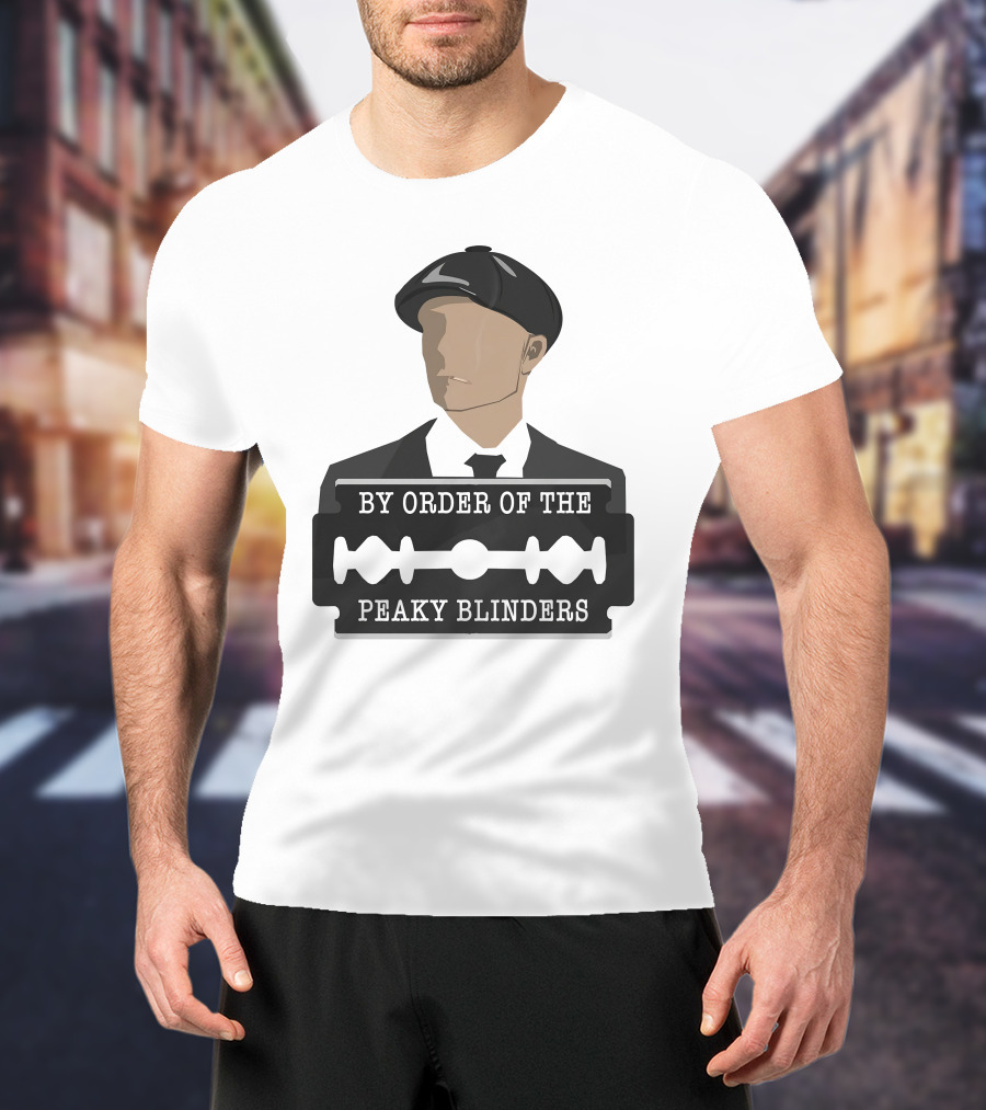 By Order Of The Peaky Blinders Razor Blade Hat T-Shirt