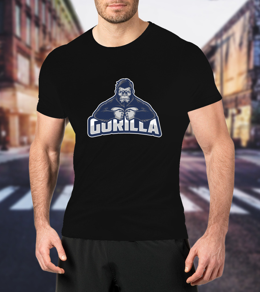 GORILLA Fierce Muscular Primate T-Shirt