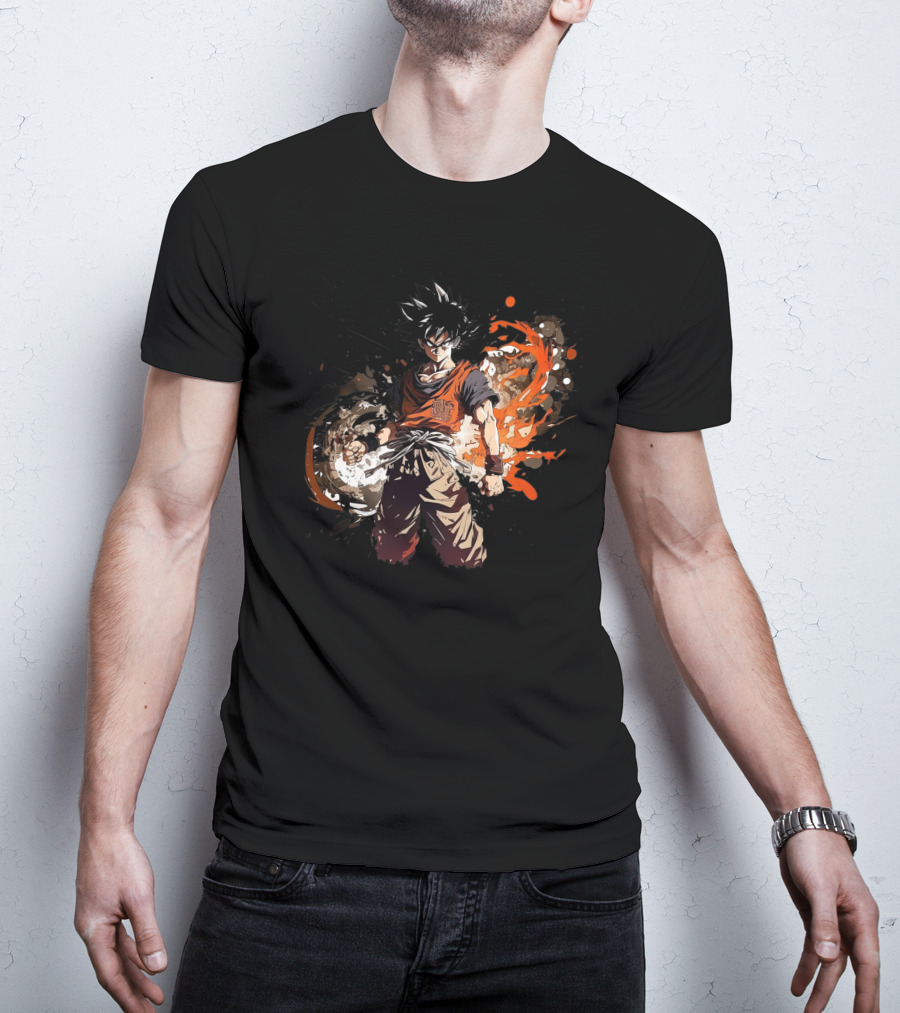 Songoku Dragon Ball Power Stance T-Shirt