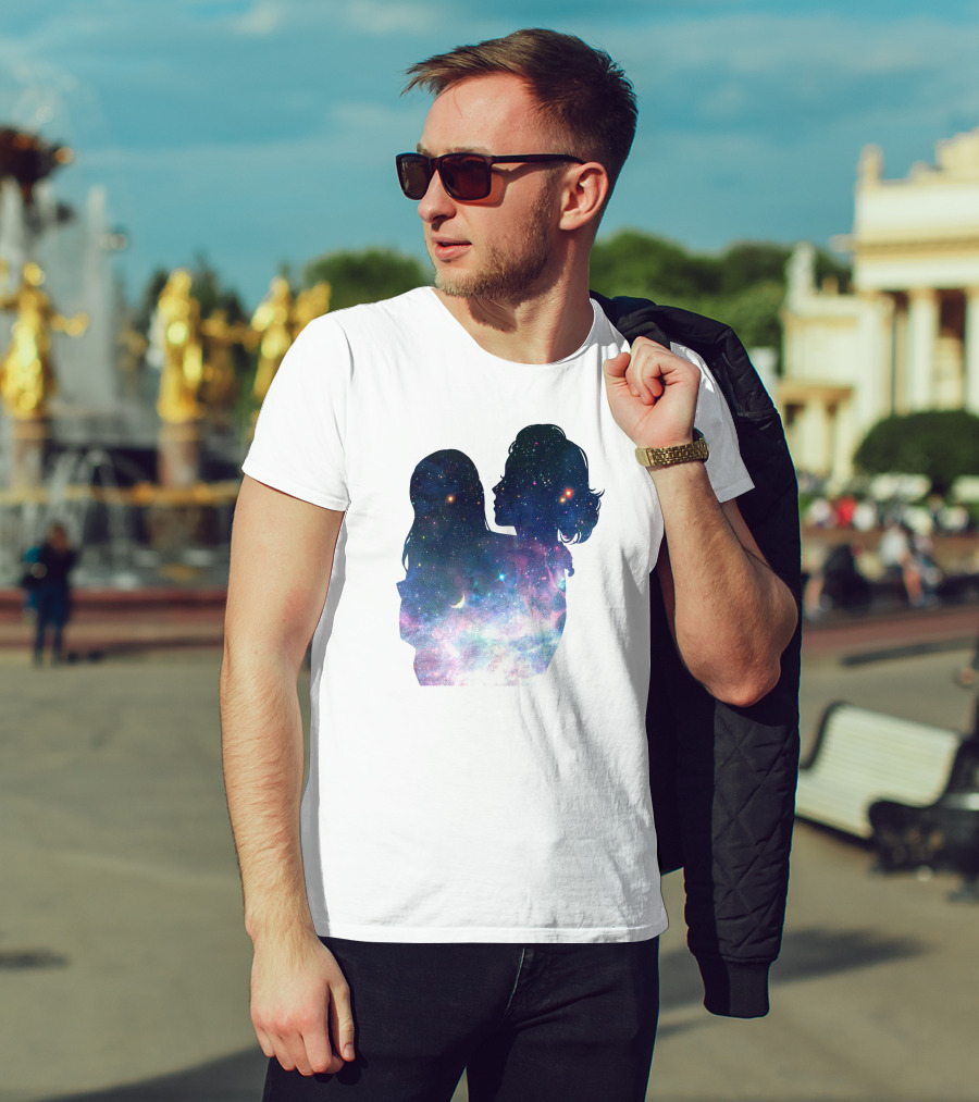 Mother Love In Me Celestial Galaxy T-Shirt