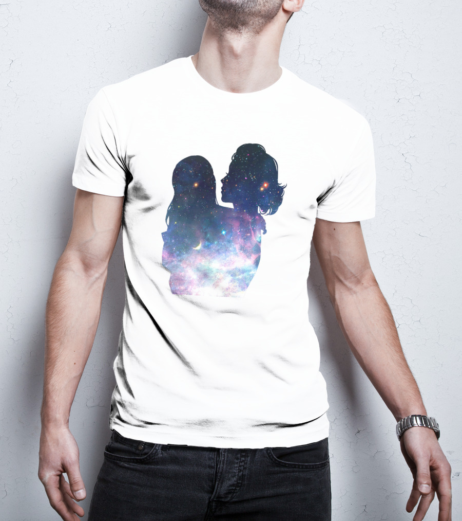 Mother Love In Me Celestial Galaxy T-Shirt