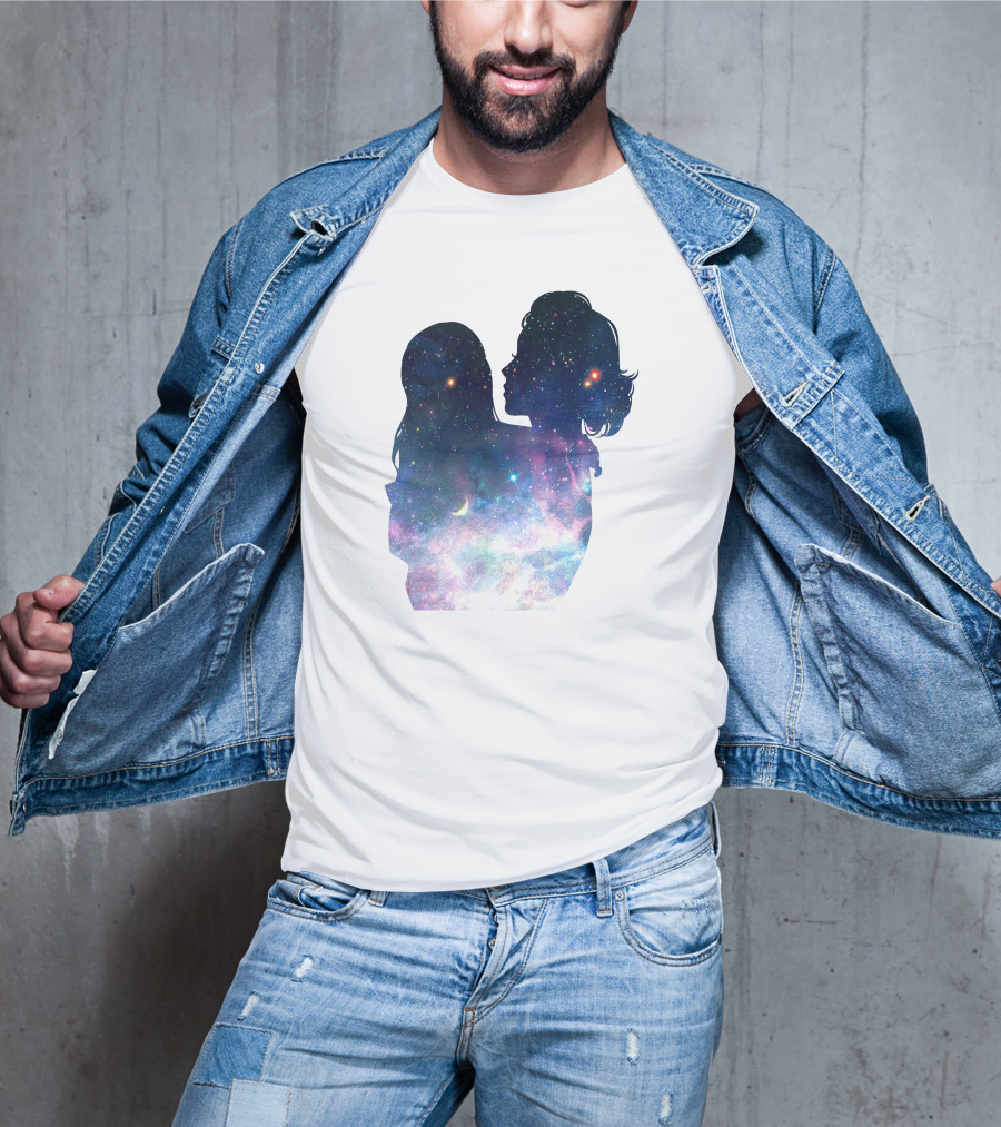 Mother Love In Me Celestial Galaxy T-Shirt