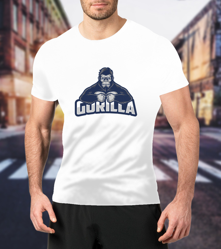 Gorilla Logo Strong Powerful T-Shirt