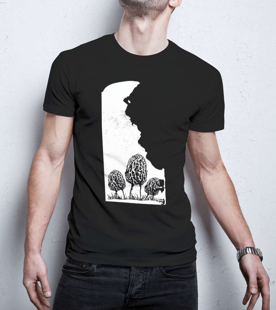Delaware Morel Mushroom Hunting Foraging Shrooming Hunter Exploration T-Shirt