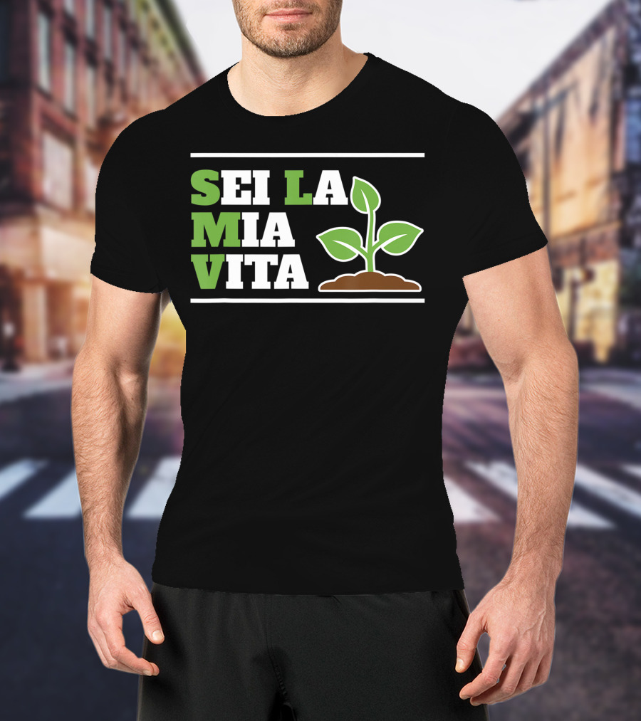 Sei La Mia Vita Italia SMV Plant T-Shirt