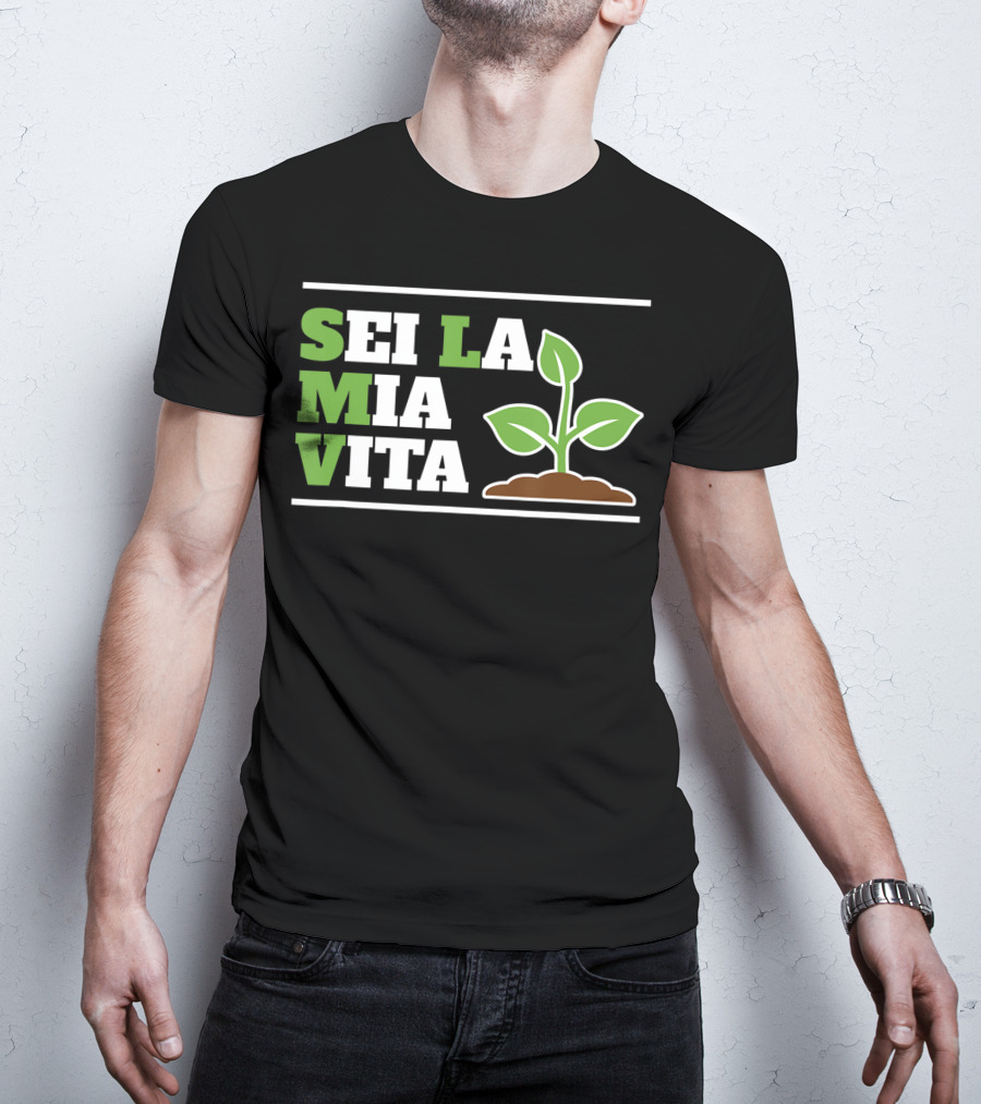 Sei La Mia Vita Italia SMV Plant T-Shirt