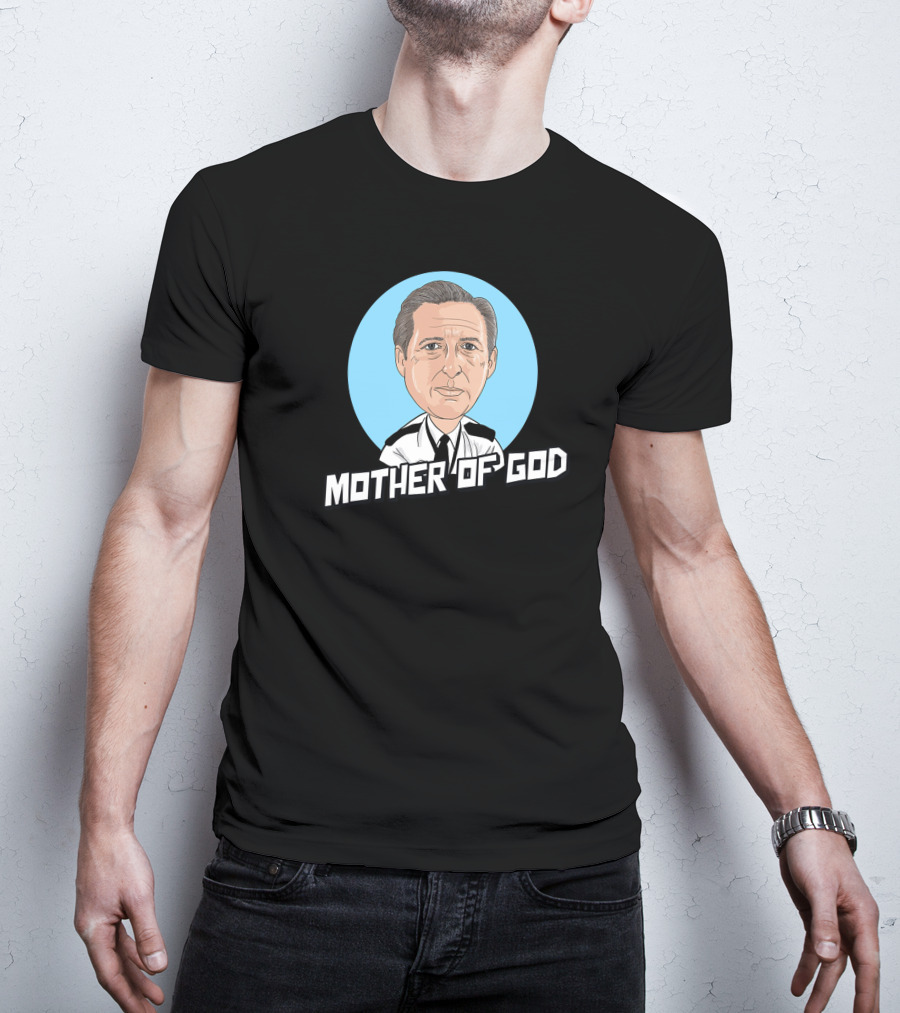 Mother Of God Line Of Duty Cartoon Caricature T-Shirt