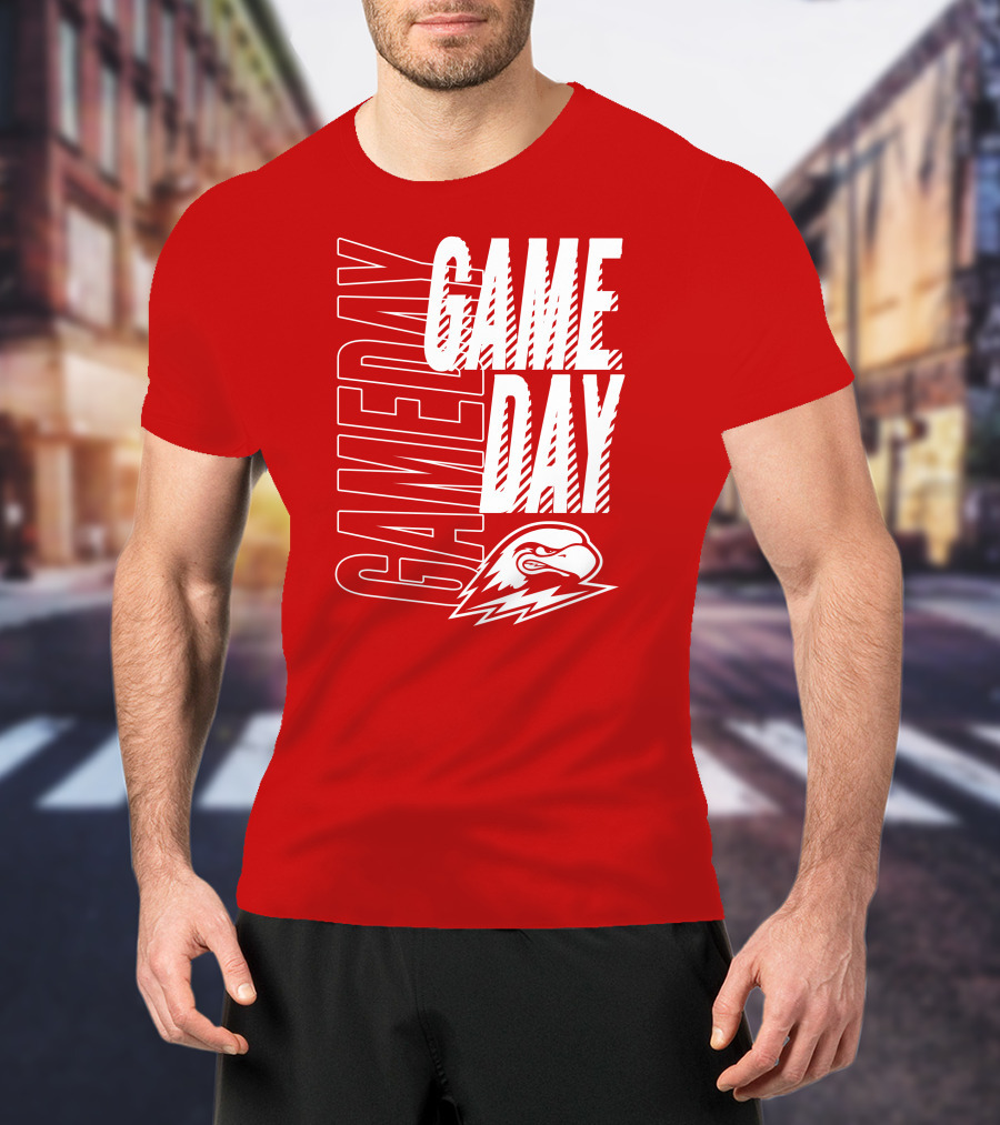 Gameday Suubookstore Red Hawk Football T-Shirt